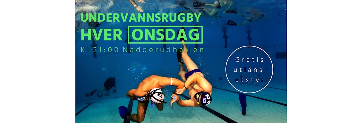 Trening undervannsrugby